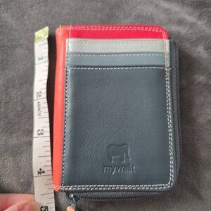 Leather Credit Card Case Holder Multicolor | MyWalit